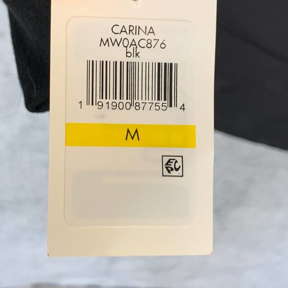 Marc New York By Andrew Marc Women's Black Faux-Fur-Trim Carina Parka jacket SZM - Picture 11 of 11